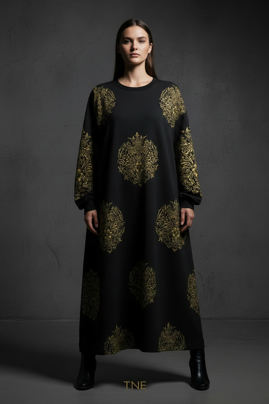 Nola5 Crewneck Dress - All Over Floral with TNE