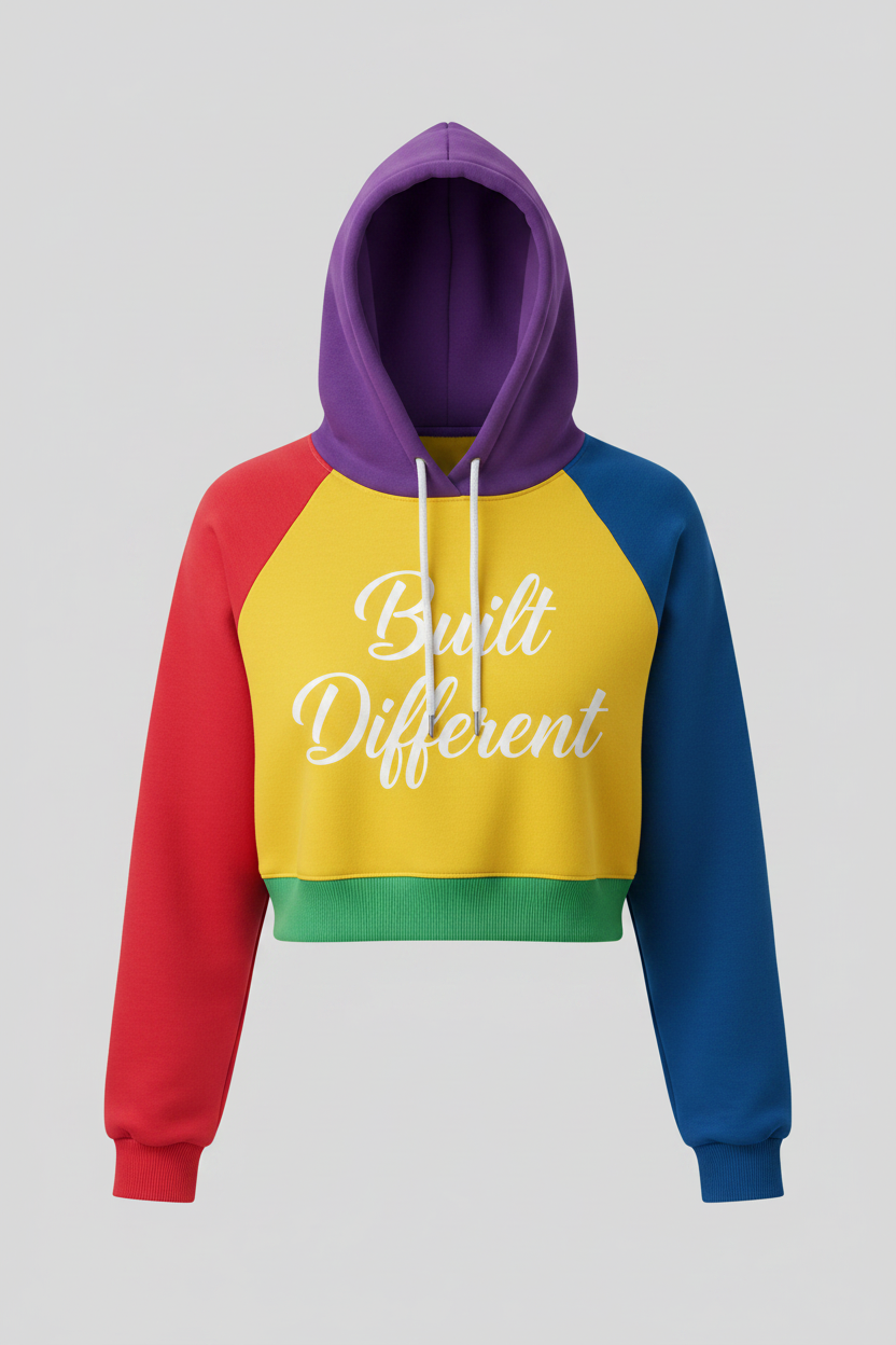 Cursive Hoodie - Multicolor