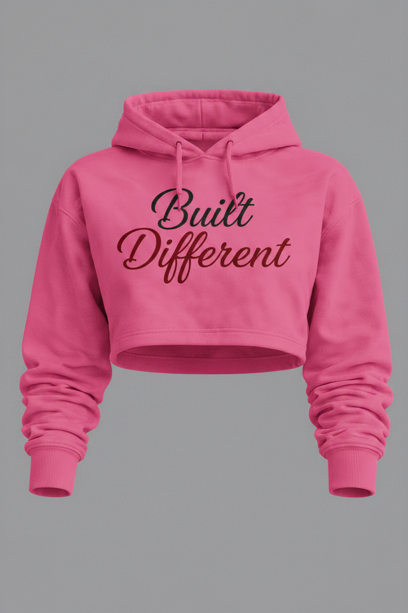 Cursive Hoodie - Pink