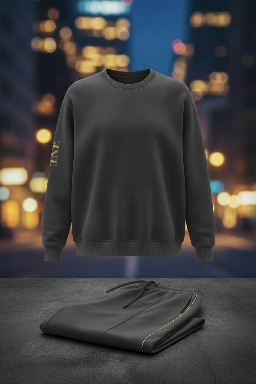 TNE Crewneck Sweatshirt - Charcoal