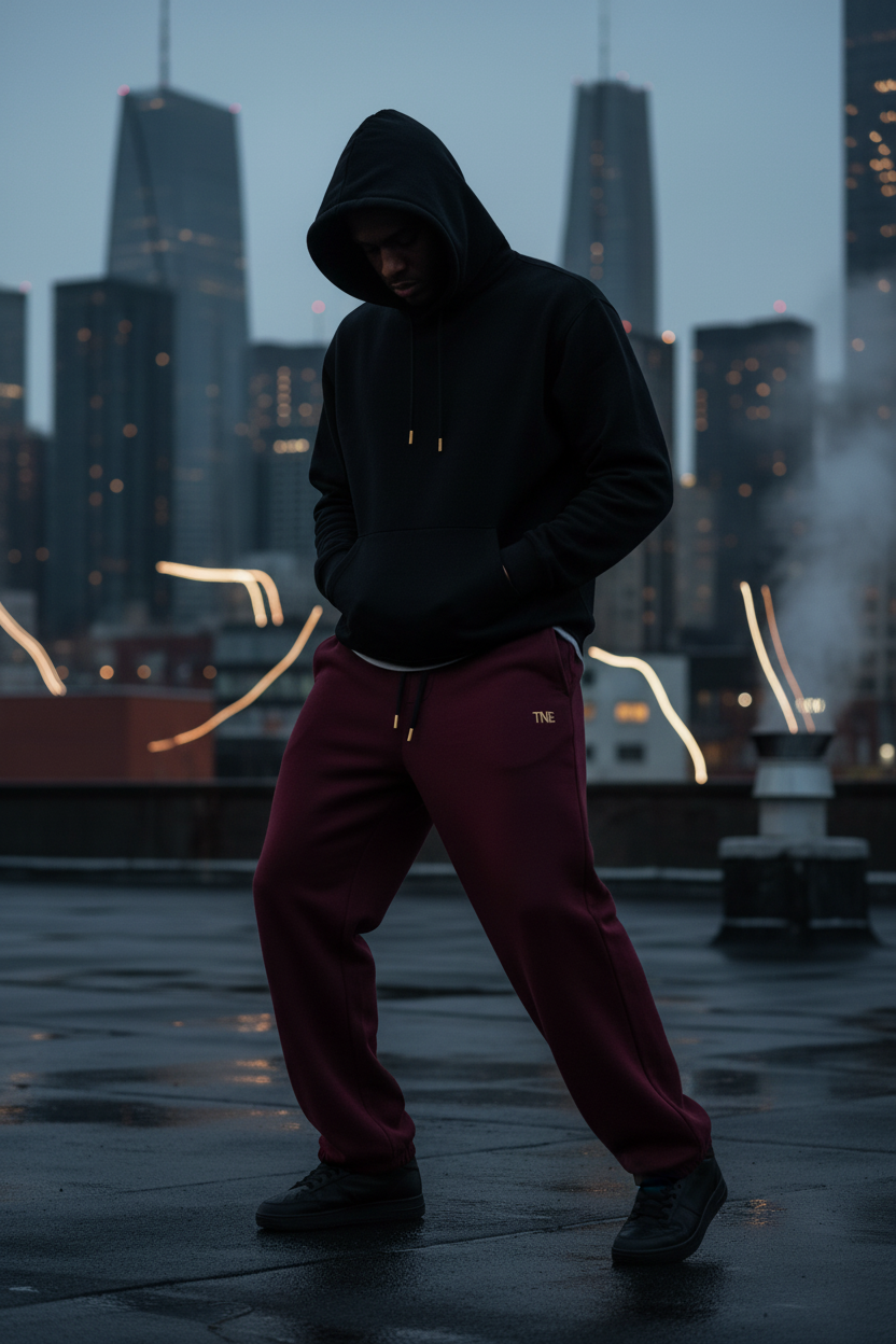 Lifestyle - Burgundy