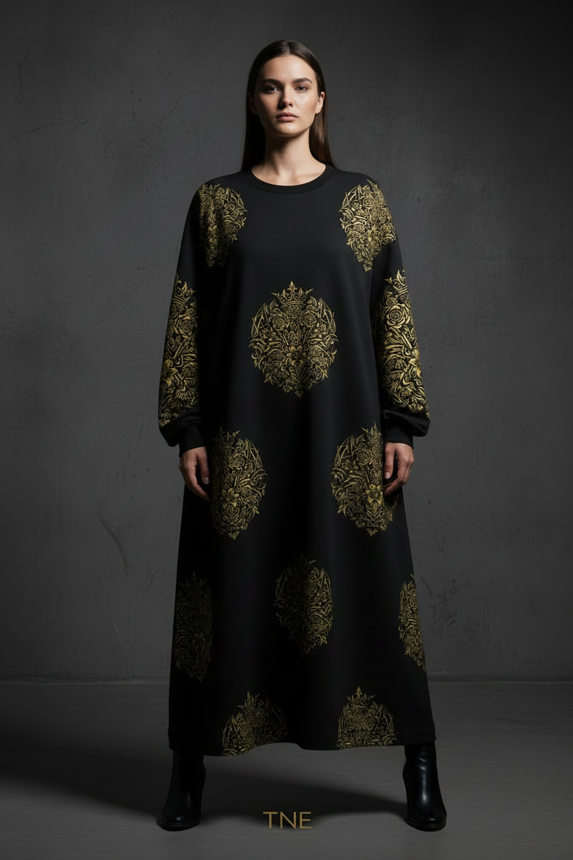 Nola5 Crewneck Dress - All Over Floral with TNE