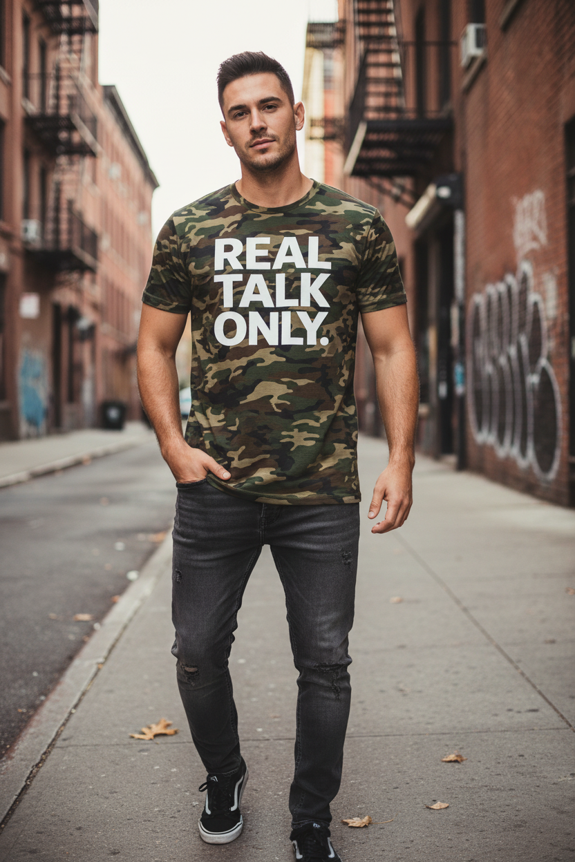 Real Talk Only Lifestyle - Camo