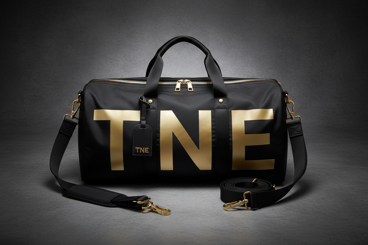 TNE Travel Duffle Bag - Black